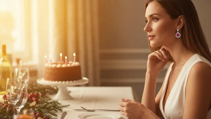 Les boucles d'oreilles rubis pour les anniversaires : un cadeau mémorable