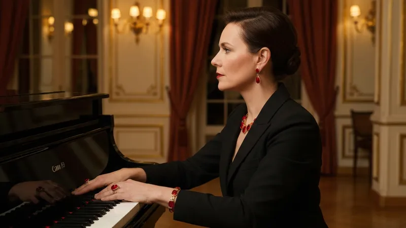 Occasions pour porter des boucles d'oreilles rubis