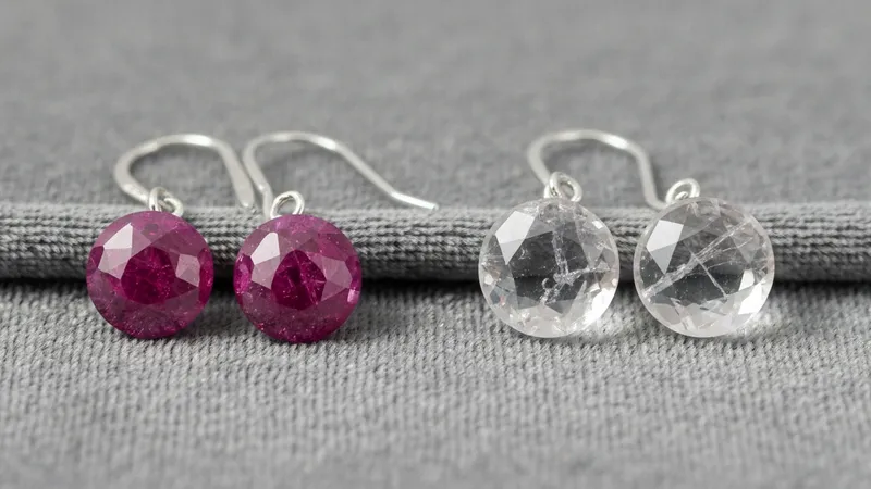 Syntétiques vs naturels : choisir ses rubis